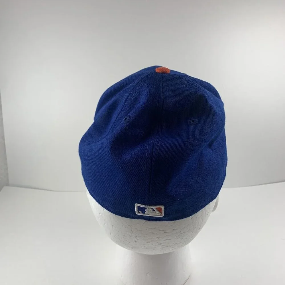 New Era 59FIFTY Cap/Hat Men's 7.5‎ Blue New York Mets Alternate MLB Fitted S8367